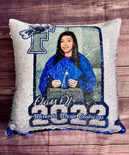 Load image into Gallery viewer, Graduation sequence pillow
