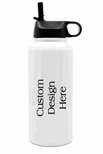 Load image into Gallery viewer, 32 oz stainless steel water bottle
