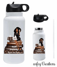 Load image into Gallery viewer, 32 oz stainless steel water bottle
